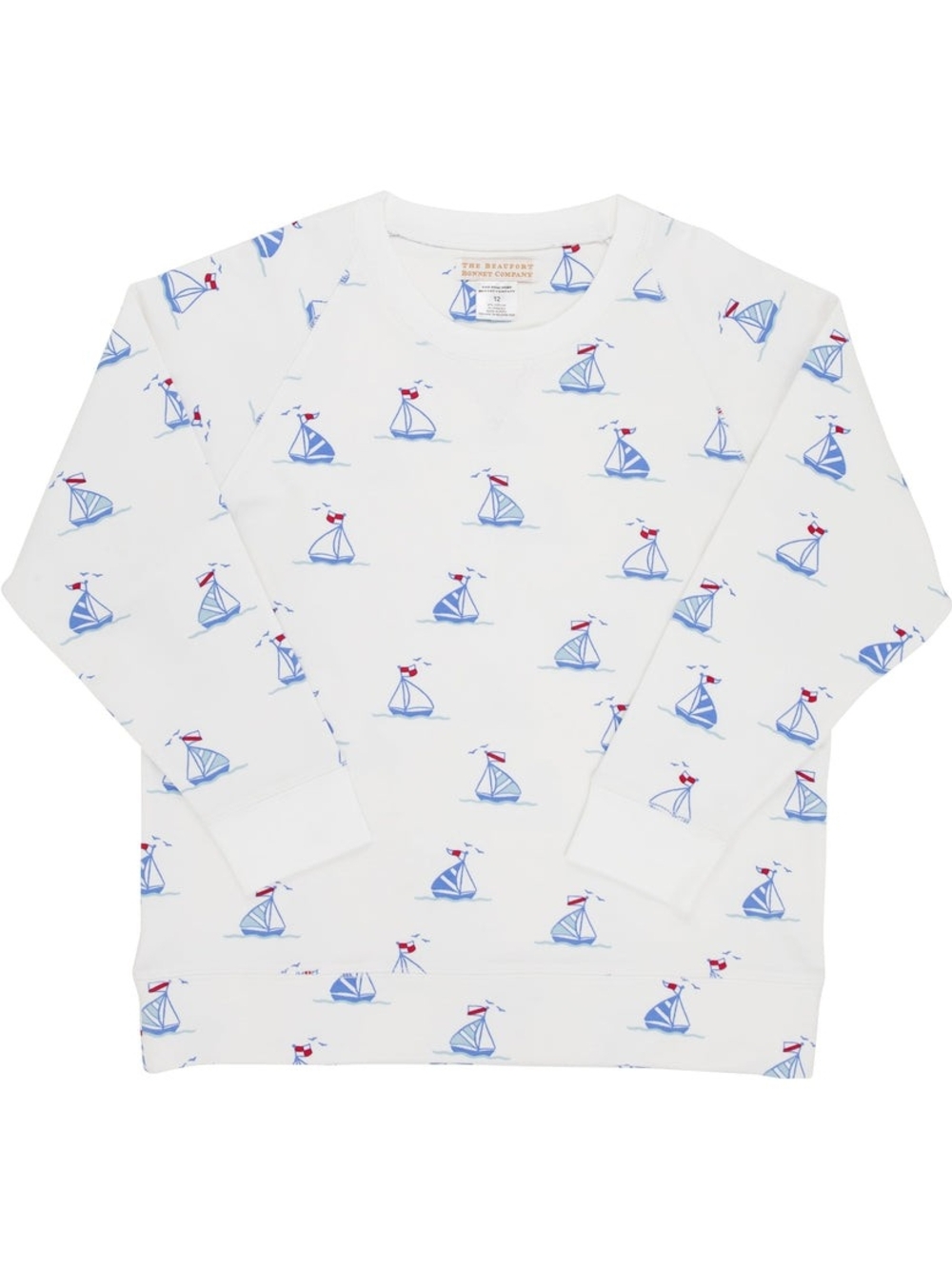 New Without Tags The Beaufort Bonnet Company With Blue Sailboat